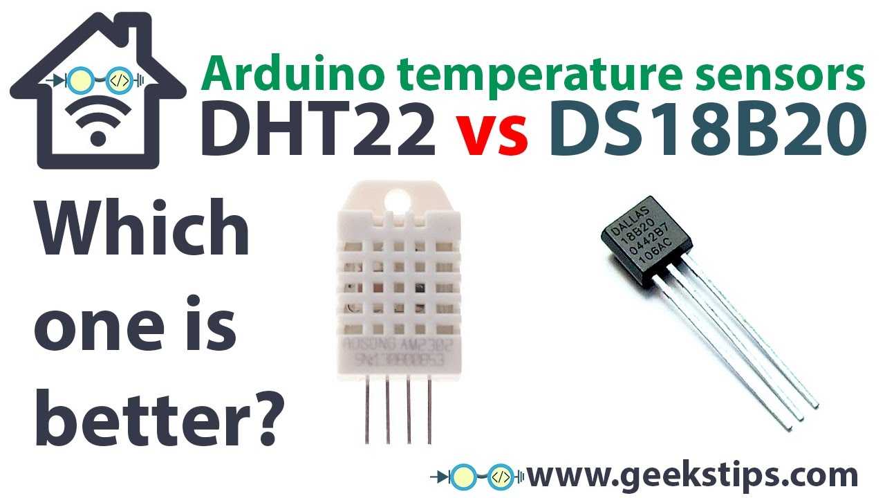 TiNKERIOT | DHT22 vs DS18B20: Which Arduino Temperature Sensor Is Right for Your Project?