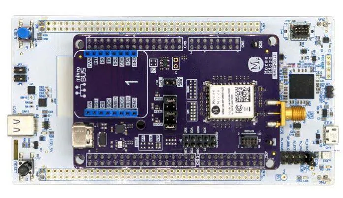 WiFi Development Tools - 802.11 Wi-Fi HaLow Shield + STMicro STM32U575ZI-Q