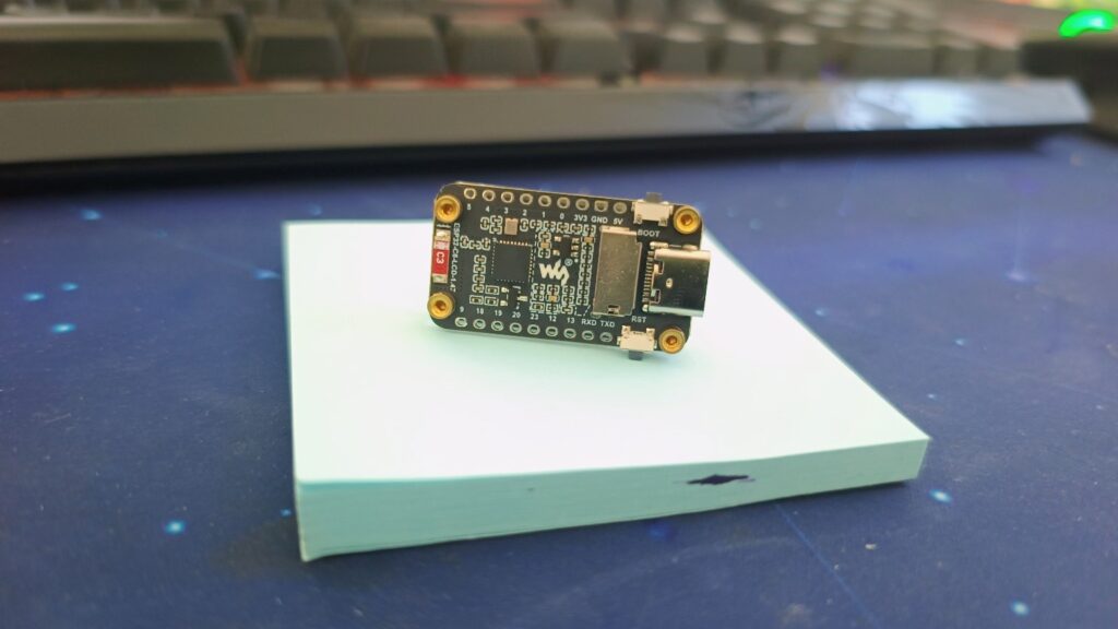 ESP32-C6 Dev Board with Embedded Display bottom view